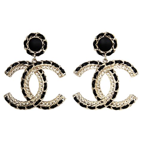 chanel earrings big